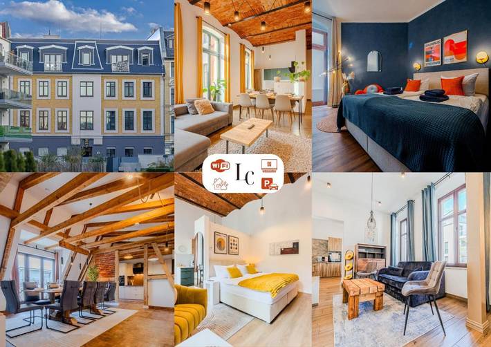 Apartament wakacyjny dla 7 osób, z ogród i widok, Dla rodziny w Magdeburg