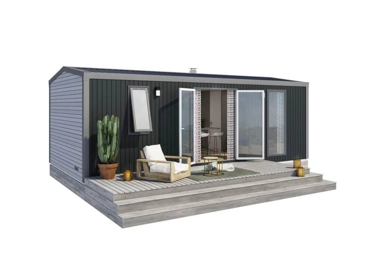 Zecamping 4* piscine chauffée dog friendly club enfant mobil-home clim in Salles-Curan, Pareloup-See