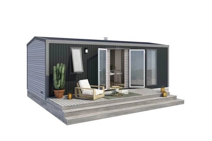 Mobil home pour 4 personnes, avec piscine à Salles-Curan - 4