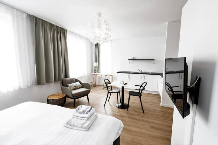 Gîte pour 2 personnes, avec vue, animaux acceptés à Schaerbeek