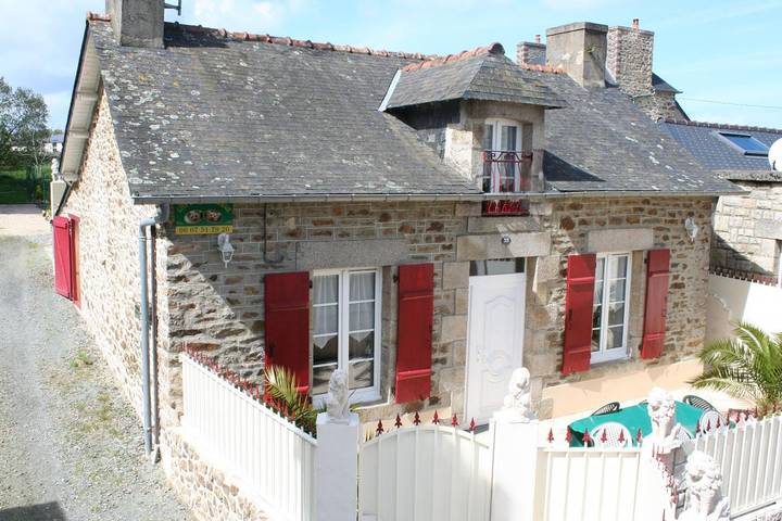Maison de vacances pour 6 personnes, avec Terrasse ainsi que Jardin et Vue à Pleurtuit