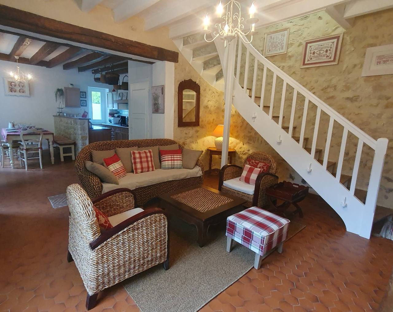 Gîte de charme "Aux temps heureux", proche Chenonceau in Civray-de-Touraine, Région de Tours