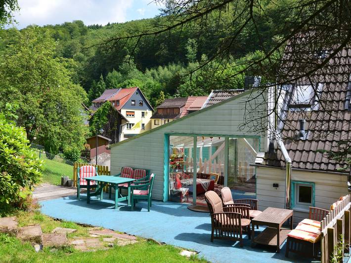 Ferienhaus für 15 Personen, mit Terrasse im Nationalpark Harz