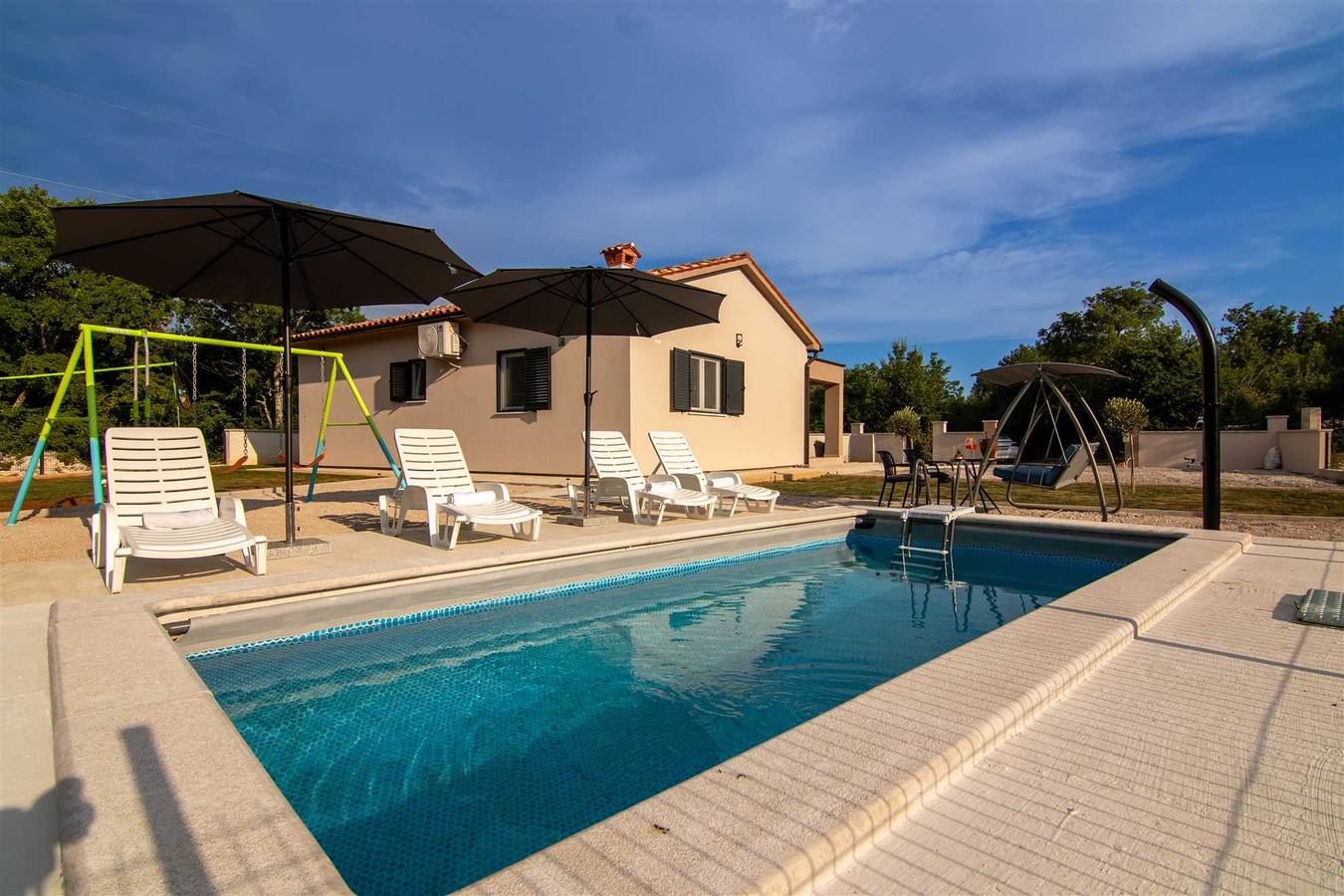 Villa Ese in Nedešćina, Adriatico Croato