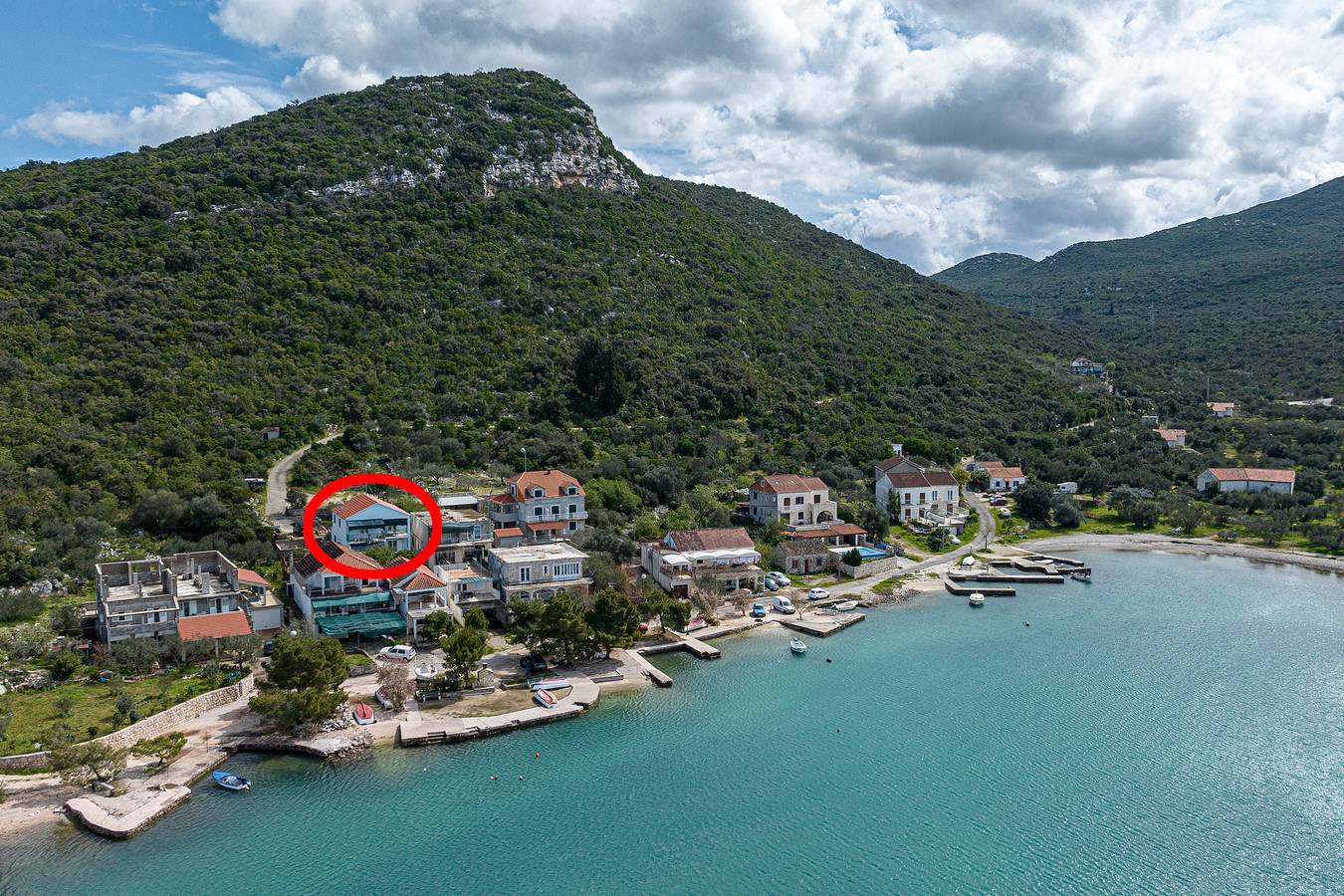 Ganze Wohnung, 1-Zimmer-Ferienwohnung mit Terrasse und Meerblick Luka Dubrava, Peljesac A-14040-c in Dubrovnik-Neretva