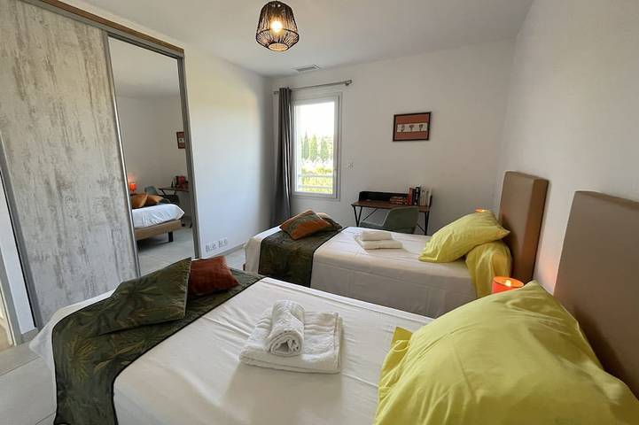 L'Olivier – A quiet, air-conditioned vacation rental in a traditional village near Pézenas in Neffiès, Costa mediterránea (Francia)