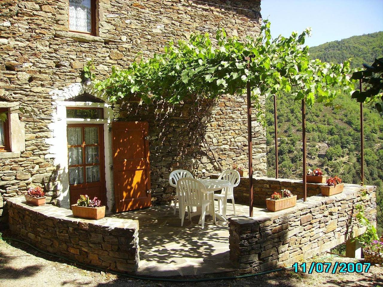 La Terrasse Neuve à La Teissonnière in Saint-Hilaire-de-Lavit, Parc national des Cévennes