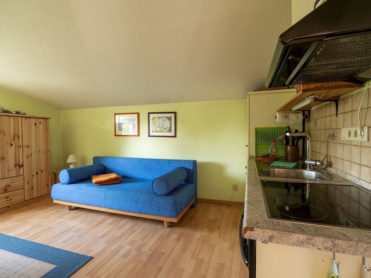 Ganze Ferienwohnung, Ferienwohnung Olhöft mit großem Balkon - Ferienwohnung Olhöft mit großem Balkon in Mölschow, Usedomer Norden