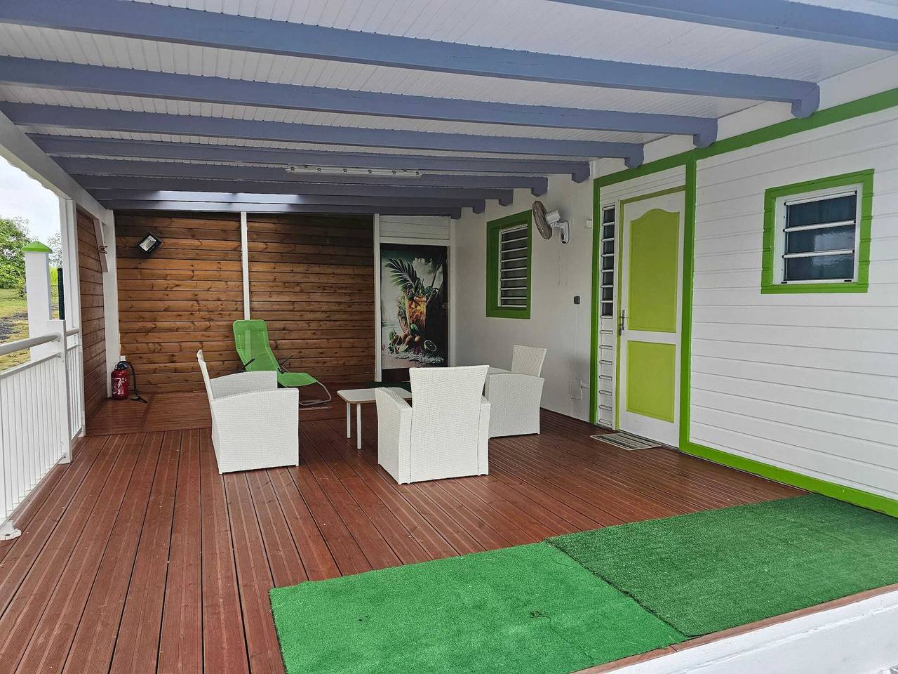 Casa acogedora con terraza en Petit-Canal, 45 m² in Petit-Canal, Guadalupe
