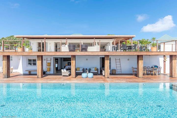 Villa for 6 people, with garden in Saint-Barthélemy