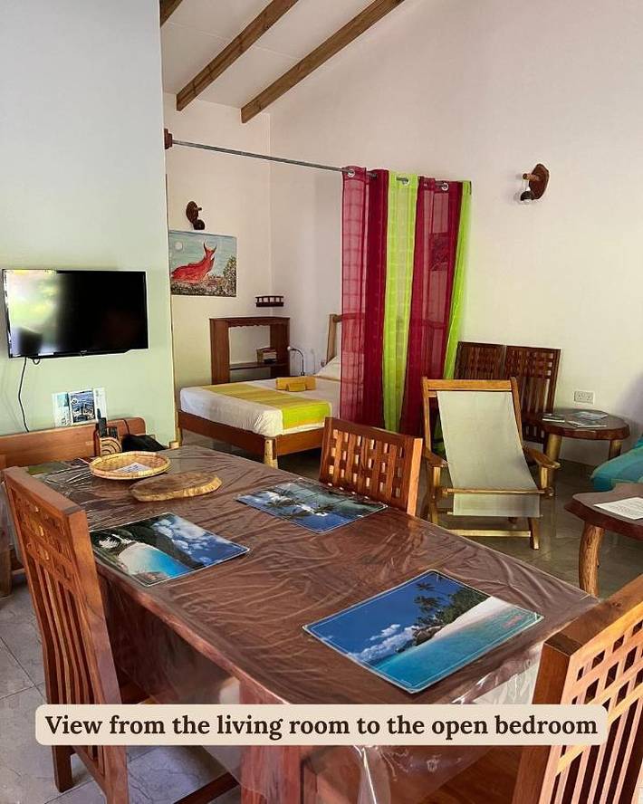 Gîte pour 4 personnes, avec vue et jardin dans La Digue - 4