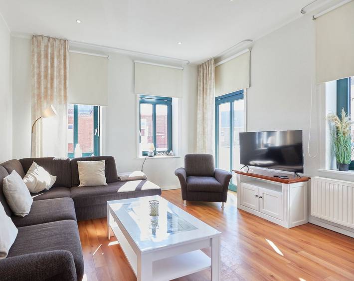 Ferienwohnung für 4 Personen, mit Balkon und Sauna auf Borkum