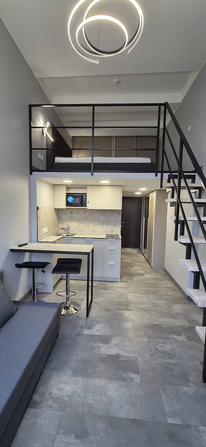 Appartement entier, Loft moderne à Vilnius : navette gratuite depuis l'aéroport in Vilnius, Lituanie