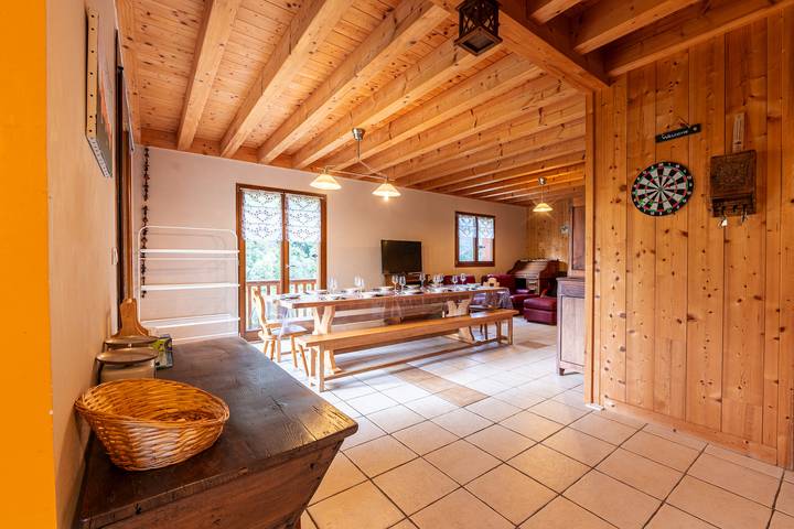 Chalet für 14 Personen, mit Balkon und Garten in Frankreich - 2