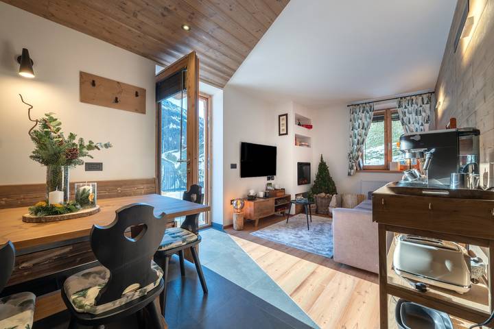 Apartament wakacyjny dla 6 osób, z ogród w Val di Sole