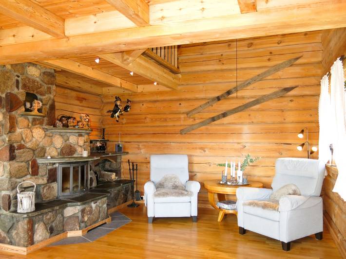 Ferienhaus für 6 Personen, mit Seeblick und Garten sowie Terrasse in Åseral - 4