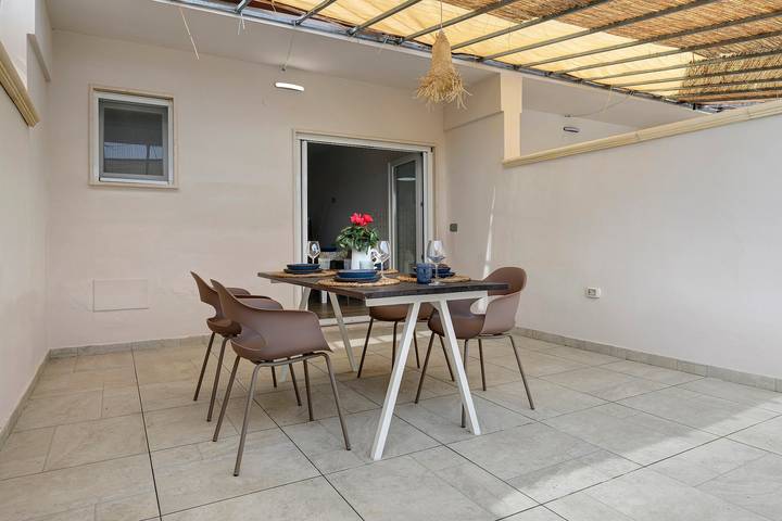 Villa Ninfea Nr. 5 mit Meerblick, WLAN und Klimaanlage im Residence Pietrantonio in Taranto, Golf von Tarent