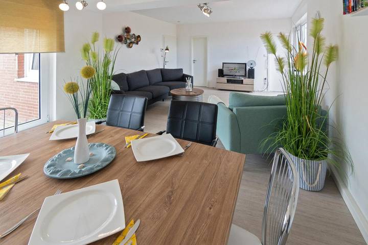 Ferienhaus für 6 Personen, mit Terrasse und Garten in Dornumersiel