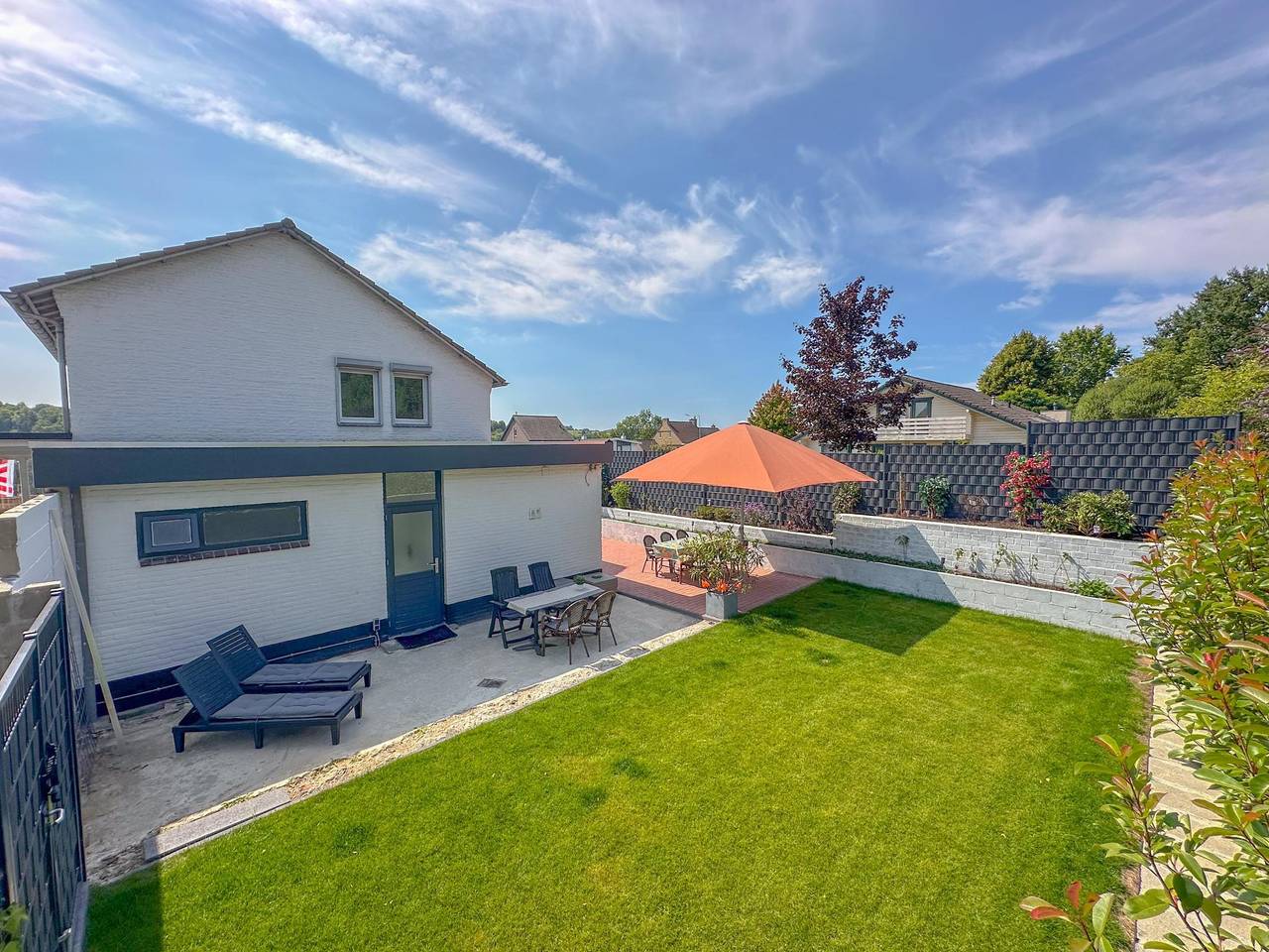 Modern ingericht huis met tuin nabij Valkenburg in Limburg