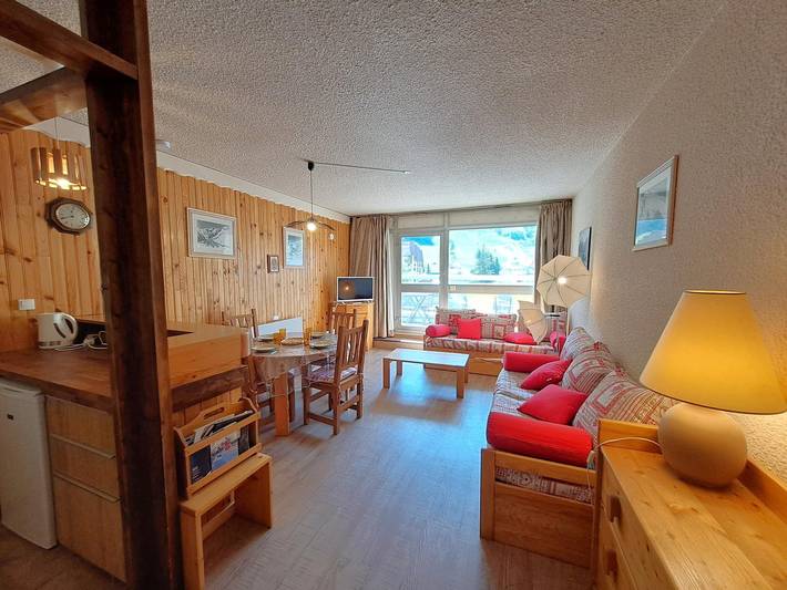 Studio pour 4 personnes, avec Balcon
