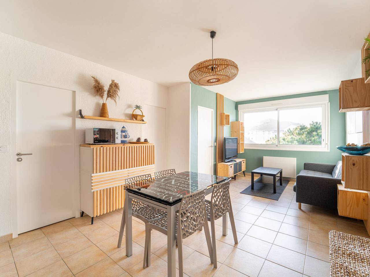 Ganze Wohnung, Zentrales Apartment - 4 Pers. in Mimizan Plage, Mimizan