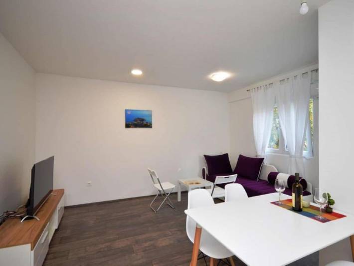 Apartament wakacyjny dla 4 osób, z taras, Dla rodziny w Tivat