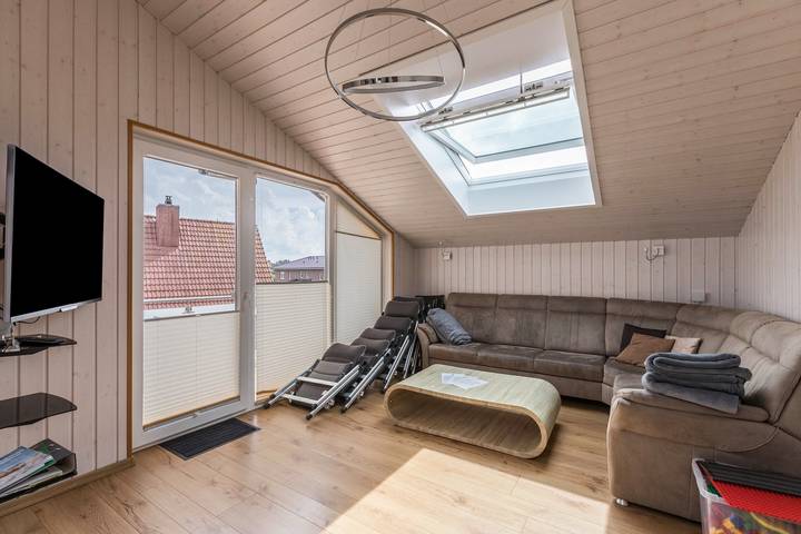 Ferienhaus "Manni Dg" mit privater Sauna, Wlan, Garten und Balkon in Büsum, Kreis Dithmarschen