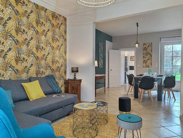 Gîte pour 8 personnes, avec terrasse et jardin à Le Mans - 3