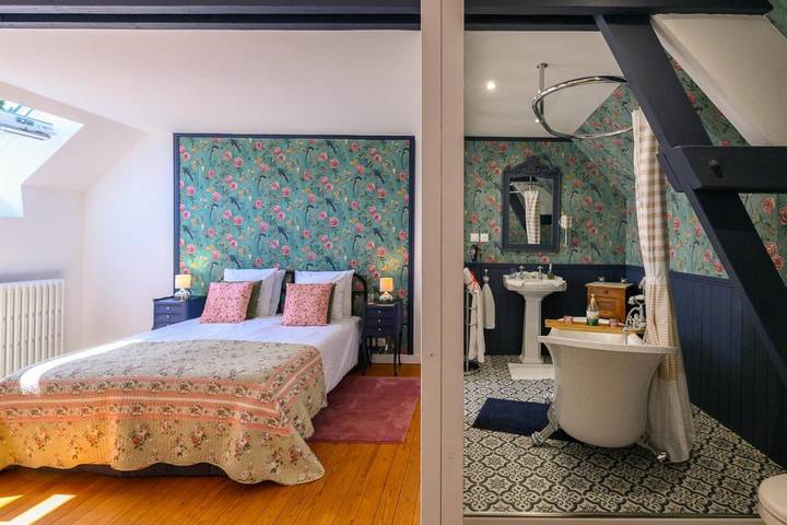 Gîte pour 2 personnes, avec jardin ainsi que sauna et terrasse à Saint-Pierre-Église - 4