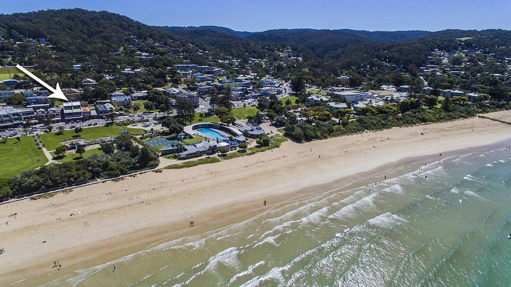 Ganze Wohnung, Joy Apartment 2 - Brandneues Apartment am Strand, Aussicht, Bettwäsche, Wlan und mehr in Lorne, Great Ocean Road