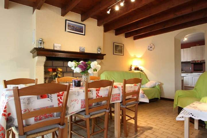 Gîte pour 6 personnes, avec jardin, animaux acceptés