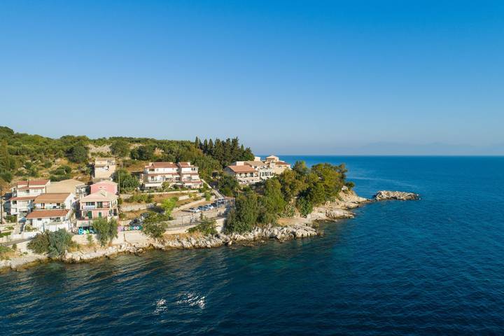 Holiday rental for 4 people, with Balcony and Terrace as well as Garden and View in Kassiopi