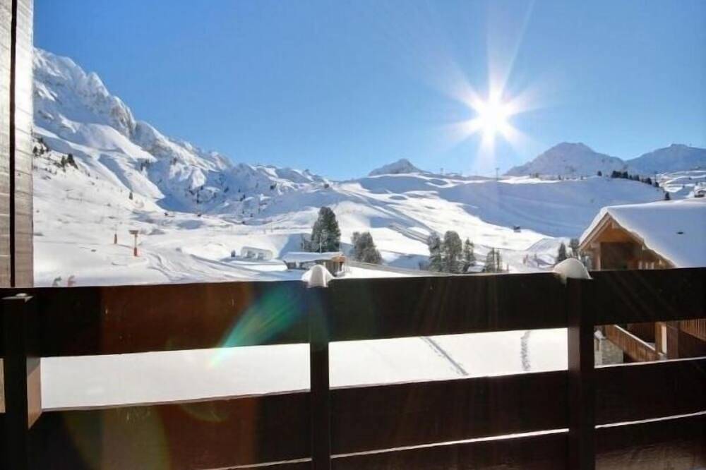 Ganze Wohnung, Teilbares Studio 4 Pers. süd, Balkon, ski-in/ski-out, Belle Plagne in Belle Plagne, La Plagne-Tarentaise