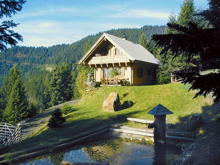Ganze Ferienwohnung, Hütte, Dusche oder Bad, Wc in Wolfsberg, Lavanttaler Alpen