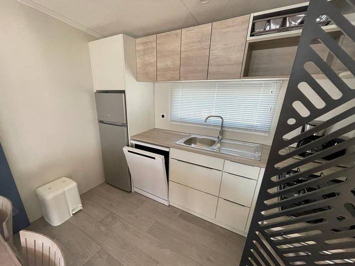 Camping Les Marsouins - Mobilheim 6 personen - Mobilheim Premium 3 Zimmer in Bretignolles-sur-Mer, Loire-Tal