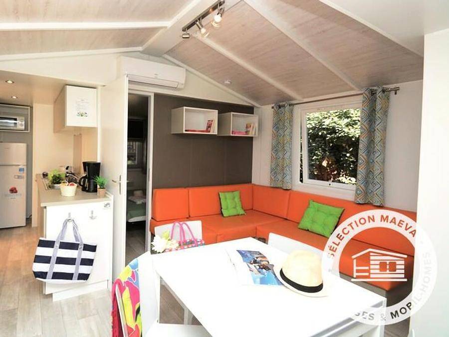 Montana Parc - Gassin - Golfe de St Tropez - Mobilhome 6 personas - Lujo 4 Habitaciones Aire acondicionado + Tv in Gassin, Region de Draguignan