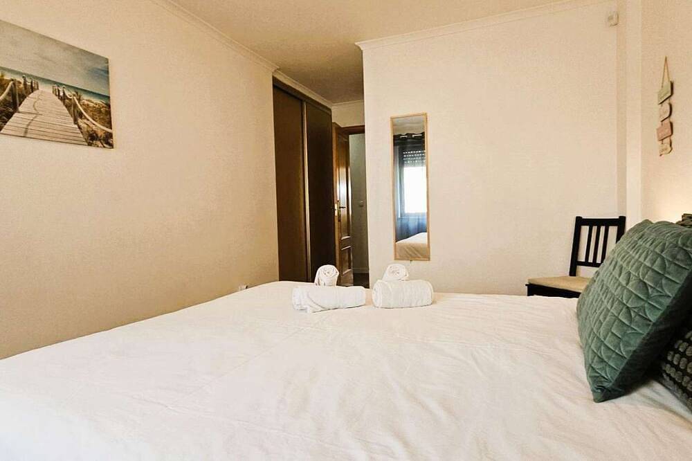 Ganze Wohnung, Modern 3 Bed Flat - Beaches, Expo & City Fun - Your Gateway to Lisbon in Montijo, Halbinsel von Setúbal