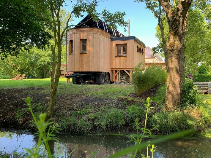 Ferienhaus für 2 Personen, mit Terrasse und Garten, kinderfreundlich in Poppenbüll