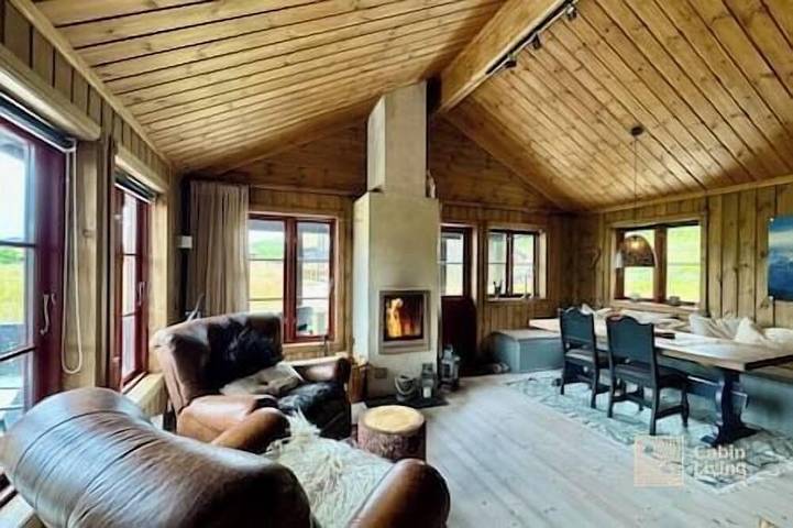 Blockhütte für 8 Personen, mit Terrasse - 1