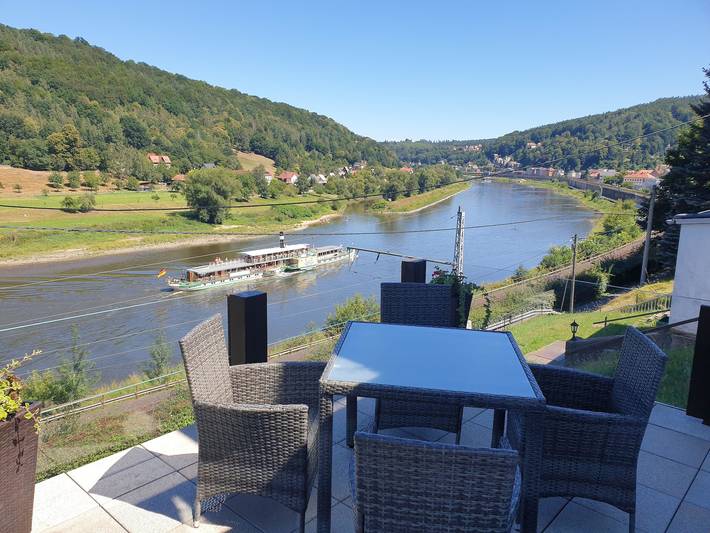 Ferienwohnung für 3 Personen, mit Terrasse und Garten in Festung Königstein - 2