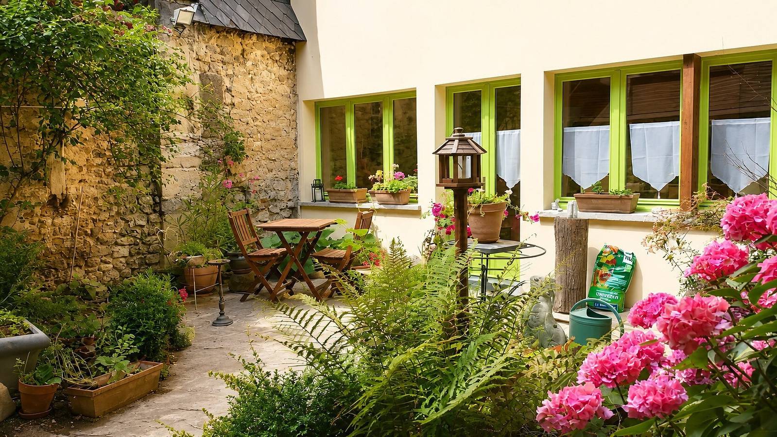 Holiday Home “La Maisonnette” with Shared Terrace, Communal Garden and Wi-Fi in Les Andelys, Les Andelys region