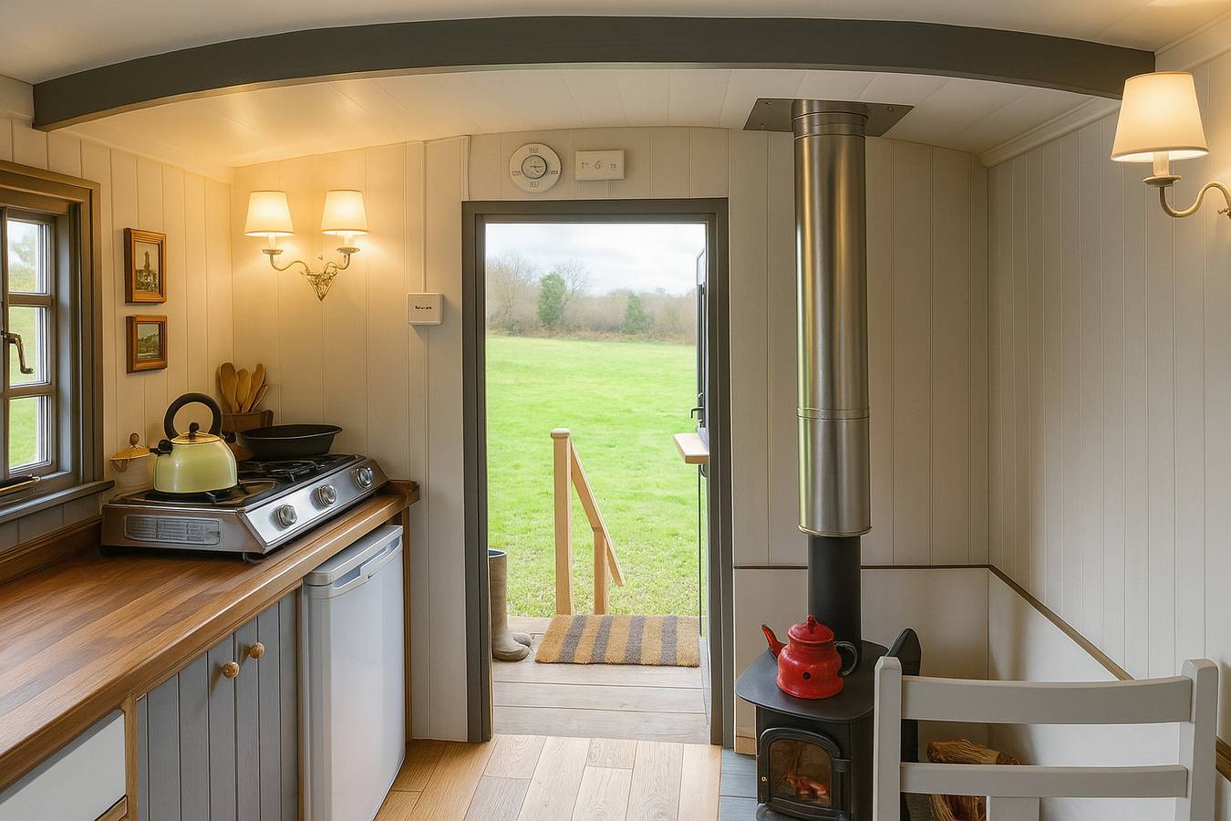 Blockhütte für 2 Personen mit Garten in Charlton Musgrove, Somerset