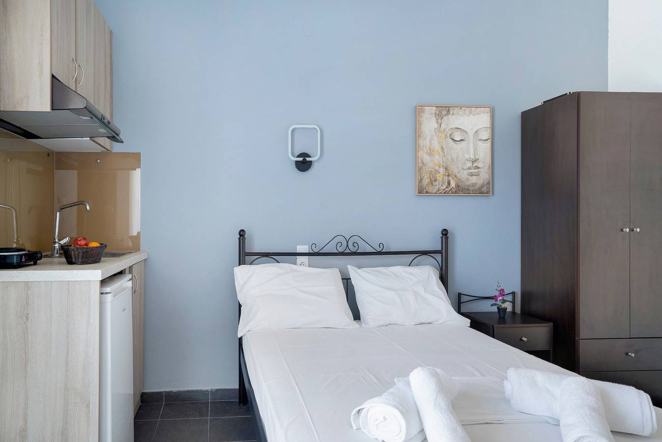 Ganzes Studio, Studio-Apartment 'Iguana 6' mit Meerblick, Wlan und Klimaanlage in Preveza Regionalbezirk