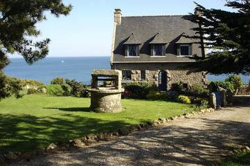 Gîte pour 8 personnes, avec jardin dans Port Manec’h