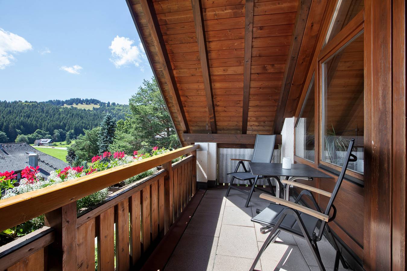 Ganze Wohnung, Ferienwohnung Fichte" mit Bergblick, Balkon und Wlan in Suedlicher Schwarzwald, Bernau im Schwarzwald