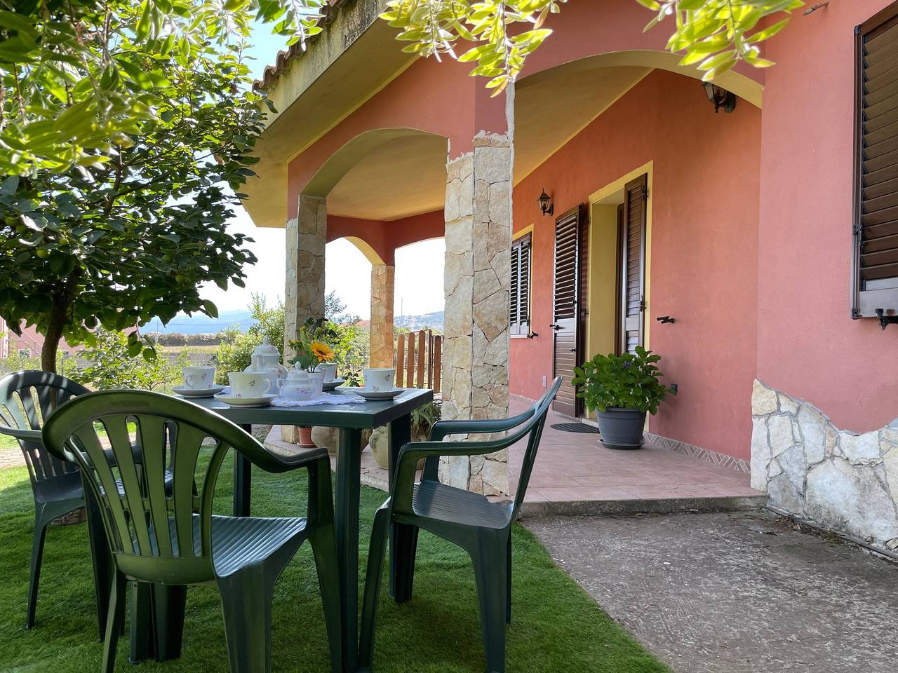 Ferienhaus für 4 Personen mit Garten in Erula, Sassari Provinz