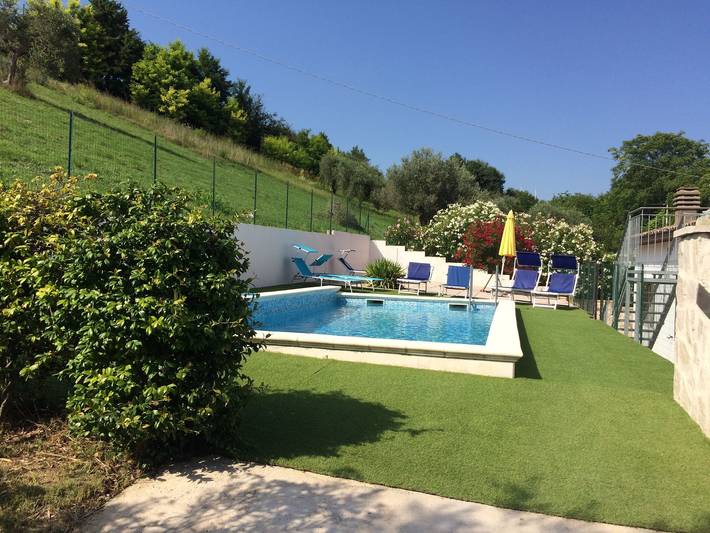 Ferienhaus für 7 Personen, mit Terrasse und Pool, kinderfreundlich in den Abruzzen - 2