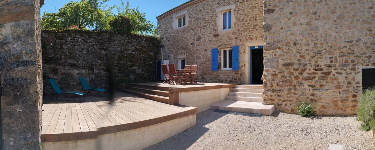 Gîte pour 4 personnes, avec terrasse