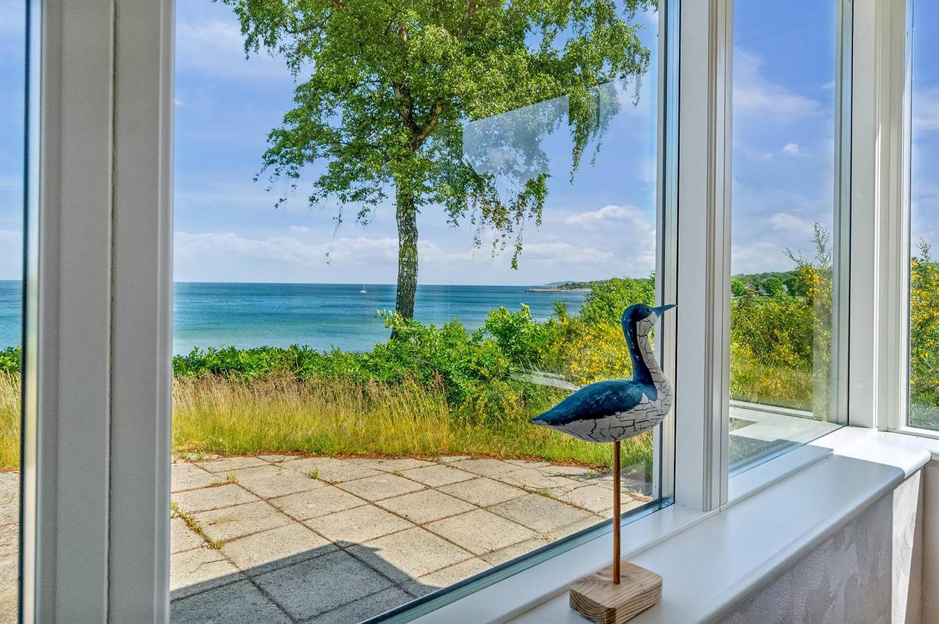 Ganze Wohnung, Pet friendly apartment in Allinge with house sea view in Sandkås, Allinge