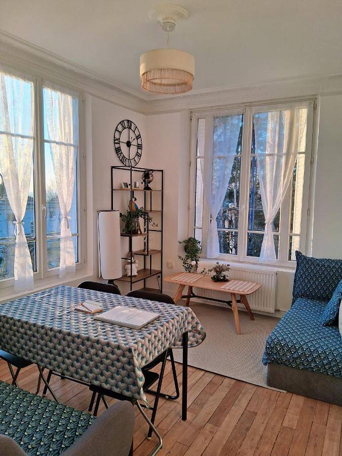 Appartement de vacances pour 6 personnes, avec jardin et vue